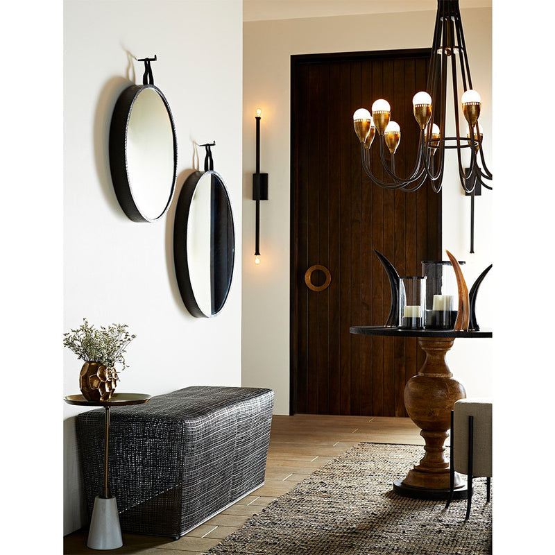 Arteriors DD2406 Ottoman, Natural