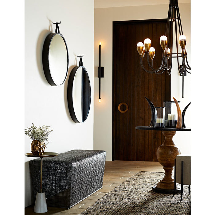Arteriors DD2406 Ottoman, Natural