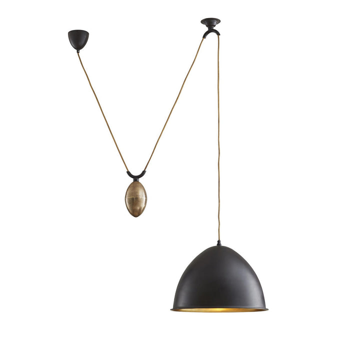 Arteriors DD42621 One Light Pendant, Bronze