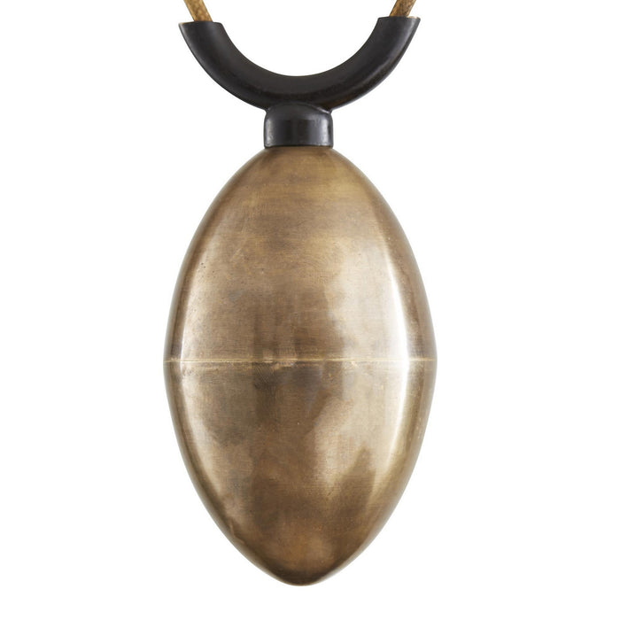 Arteriors DD42621 One Light Pendant, Bronze