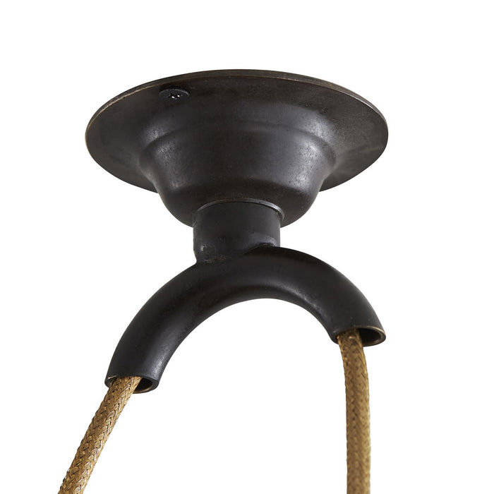 Arteriors DD42621 One Light Pendant, Bronze
