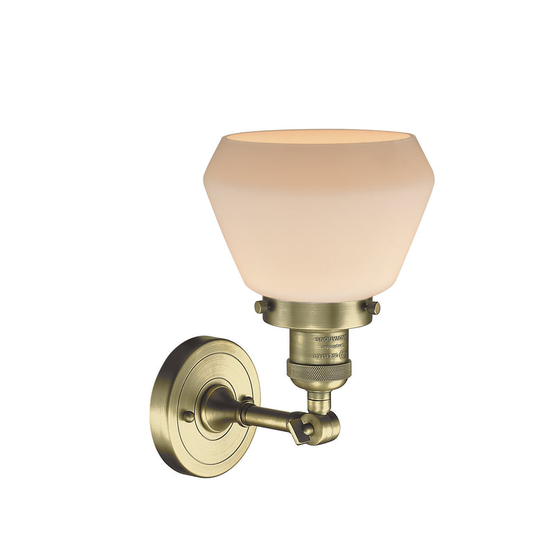 Innovations 203-AB-G171-LED LED Wall Sconce, Antique Brass