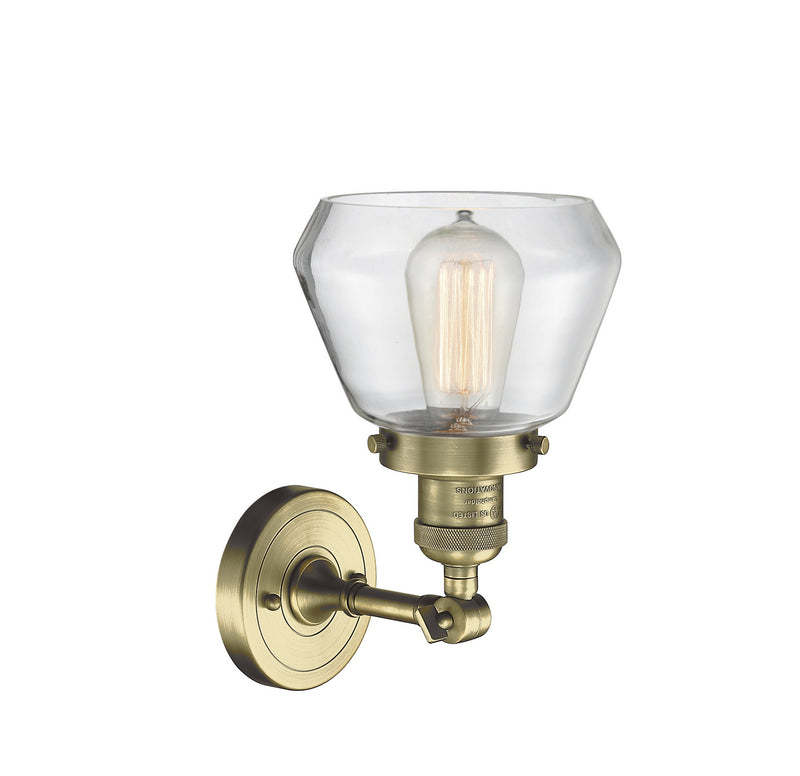 Innovations 203-AB-G172-LED LED Wall Sconce, Antique Brass