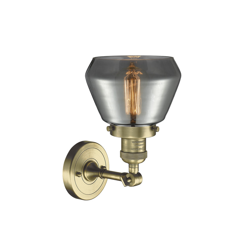 Innovations 203-AB-G173-LED LED Wall Sconce, Antique Brass