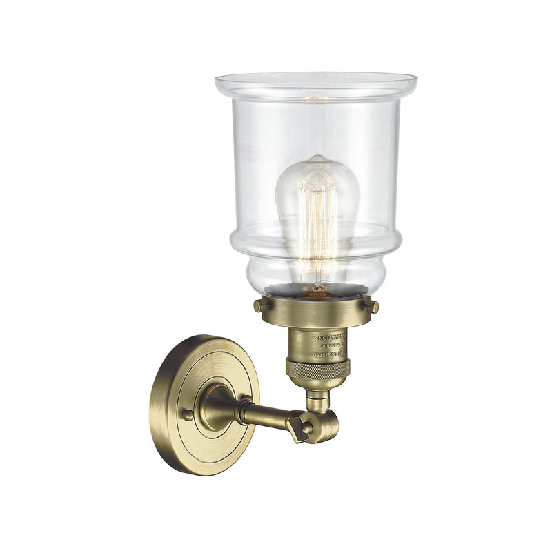 Innovations 203-AB-G182-LED LED Wall Sconce, Antique Brass