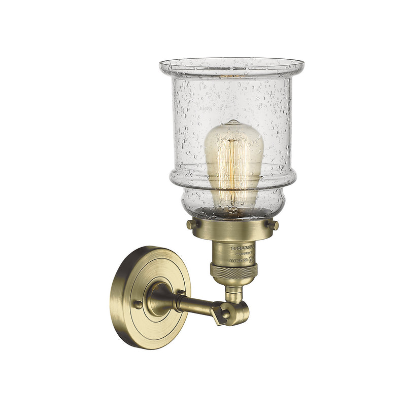 Innovations 203-AB-G184-LED LED Wall Sconce, Antique Brass