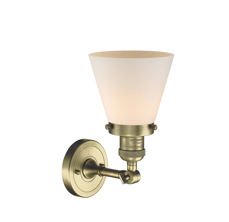 Innovations 203-AB-G61-LED LED Wall Sconce, Antique Brass