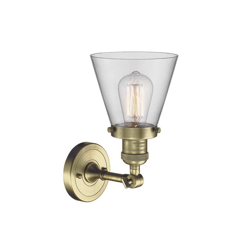 Innovations 203-AB-G62-LED LED Wall Sconce, Antique Brass