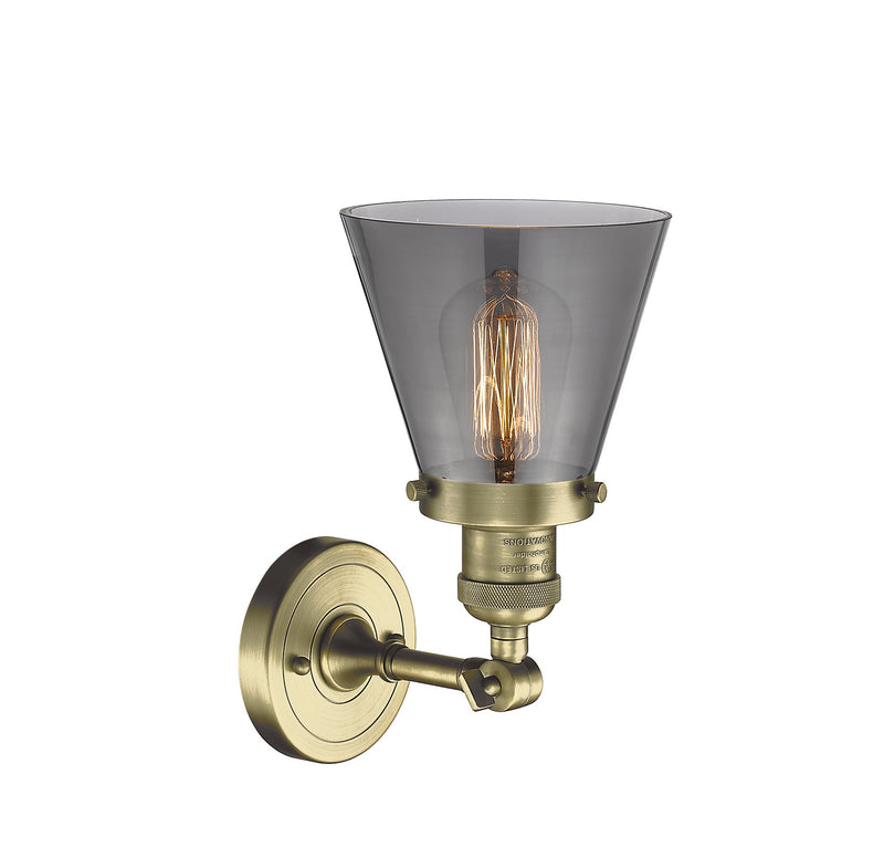 Innovations 203-AB-G63-LED LED Wall Sconce, Antique Brass