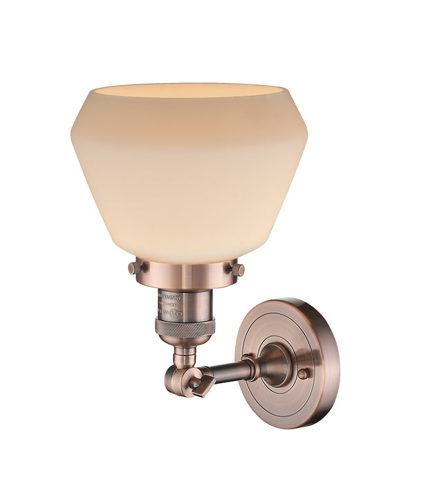 Innovations 203-AC-G171-LED LED Wall Sconce, Antique Copper