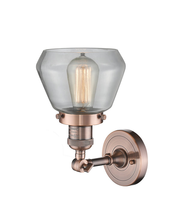 Innovations 203-AC-G172-LED LED Wall Sconce, Antique Copper