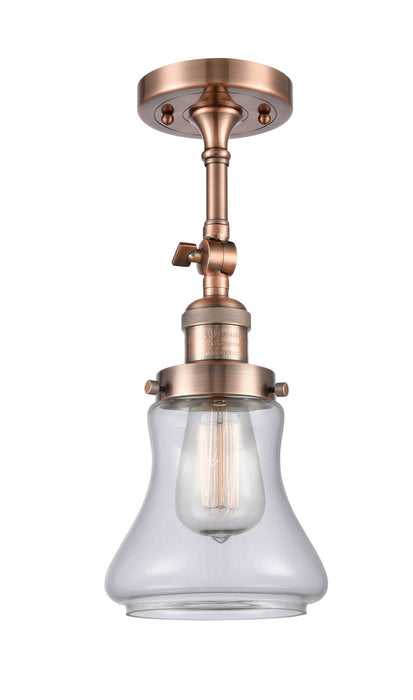Innovations 203-AC-G192-LED LED Wall Sconce, Antique Copper