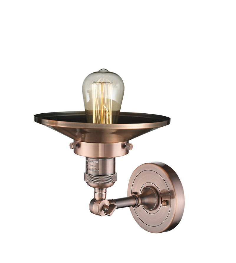 Innovations 203-AC-M3-LED LED Wall Sconce, Antique Copper