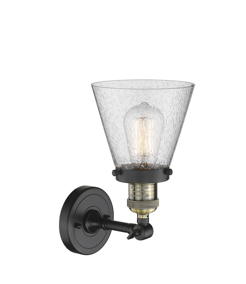 Innovations 203-BAB-G64-LED LED Wall Sconce, Black Antique Brass