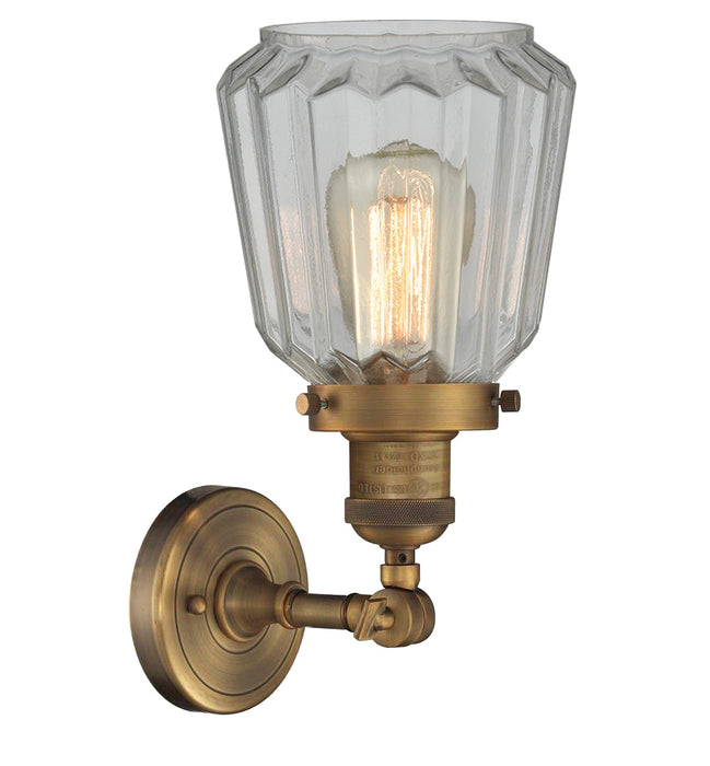 Innovations 203-BB-G142-LED LED Wall Sconce, Brushed Brass