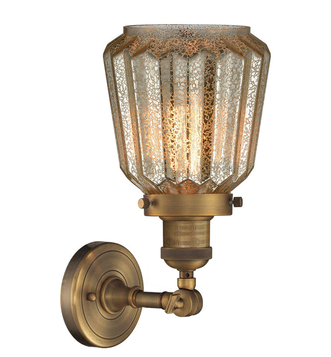 Innovations 203-BB-G146-LED LED Wall Sconce, Brushed Brass