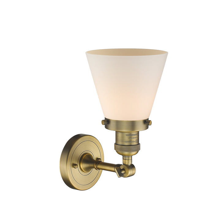 Innovations 203-BB-G61-LED LED Wall Sconce, Brushed Brass