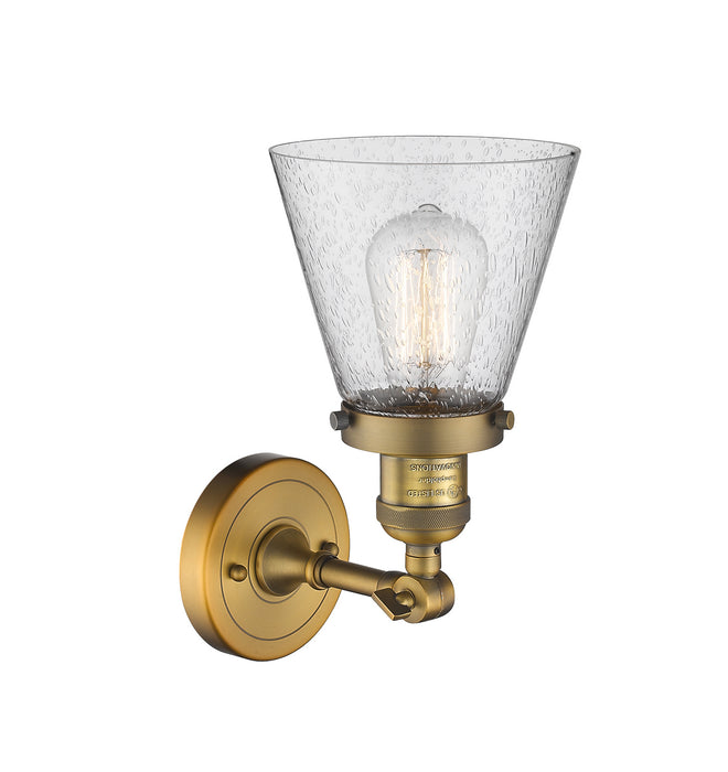 Innovations 203-BB-G64-LED LED Wall Sconce, Brushed Brass