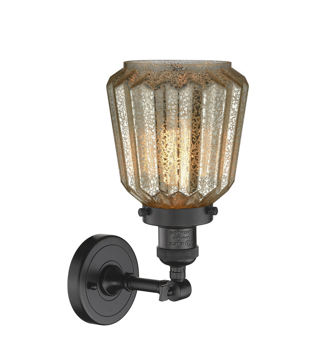 Innovations 203-OB-G146-LED LED Wall Sconce, Oil Rubbed Bronze