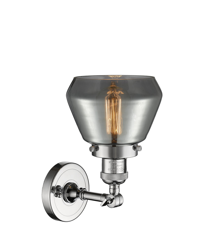 Innovations 203-PC-G173-LED LED Wall Sconce, Polished Chrome
