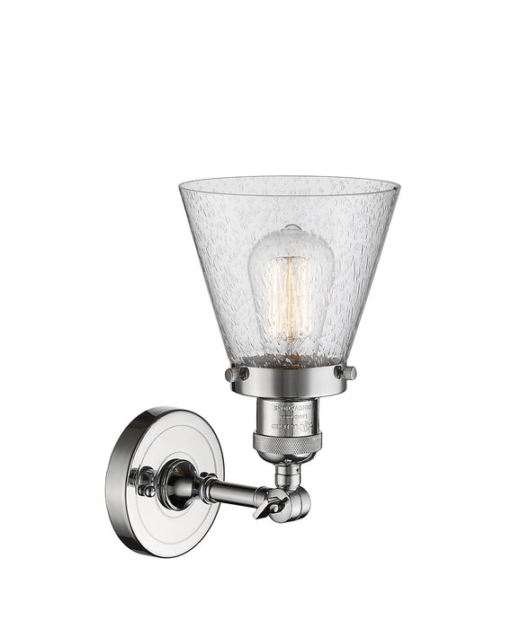 Innovations 203-PC-G64-LED LED Wall Sconce, Polished Chrome