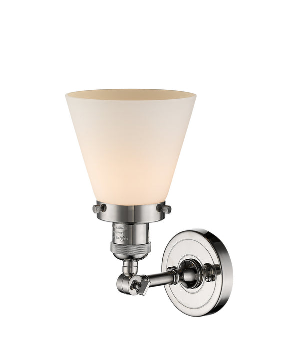Innovations 203-PN-G61-LED LED Wall Sconce, Polished Nickel