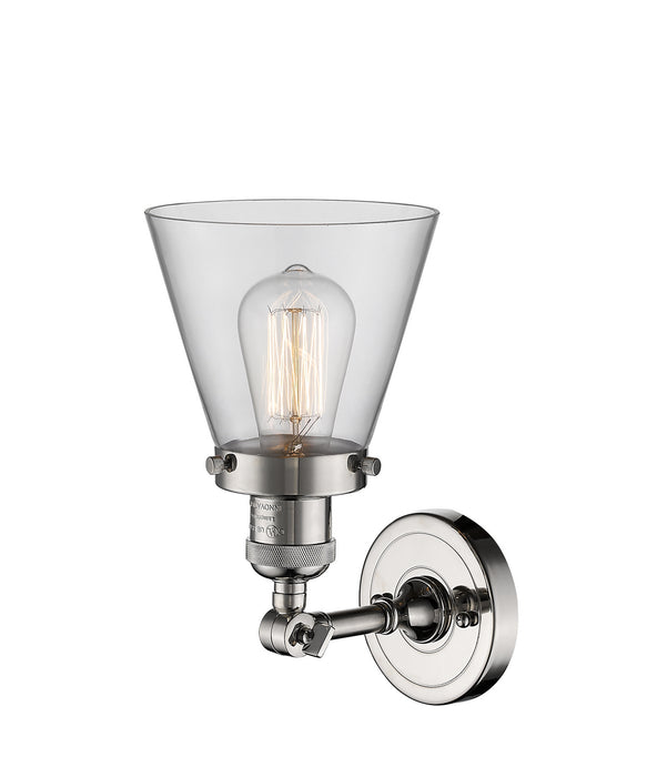 Innovations 203-PN-G62-LED LED Wall Sconce, Polished Nickel