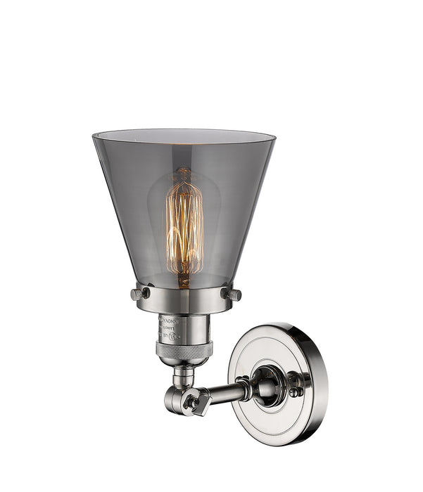 Innovations 203-PN-G63-LED LED Wall Sconce, Polished Nickel