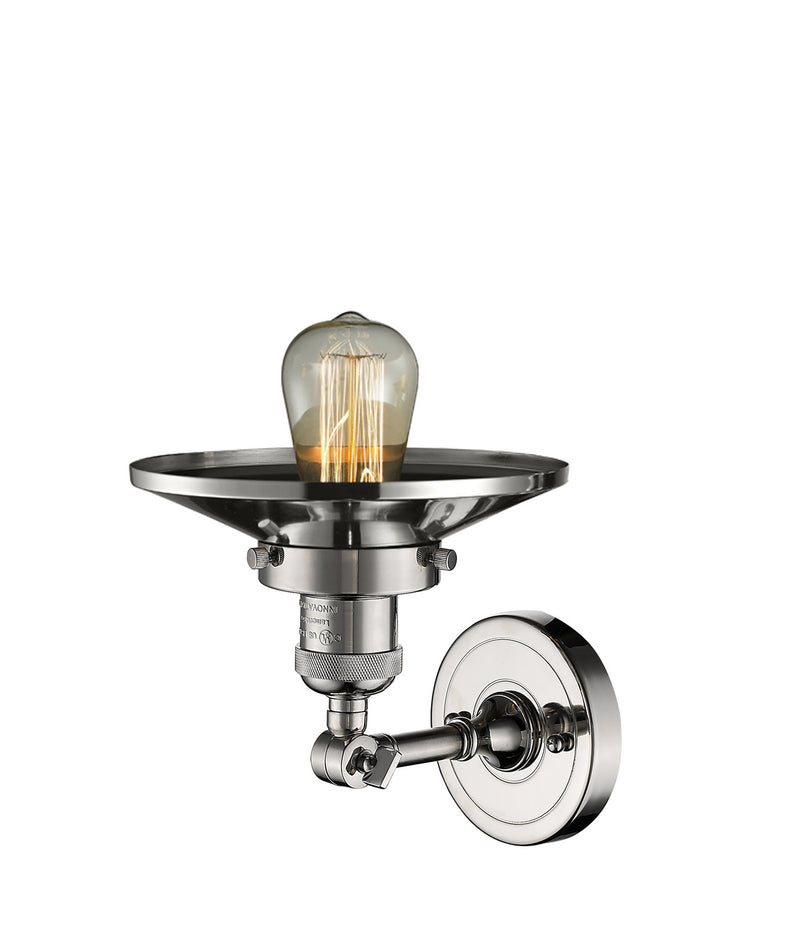 Innovations 203-PN-M1-LED LED Wall Sconce, Polished Nickel