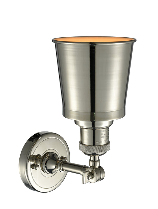 Innovations 203-PN-M9-LED LED Wall Sconce, Polished Nickel