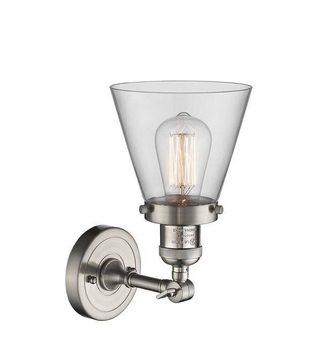 Innovations 203-SN-G62-LED LED Wall Sconce, Brushed Satin Nickel