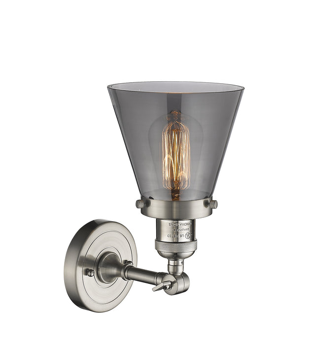 Innovations 203-SN-G63-LED LED Wall Sconce, Brushed Satin Nickel