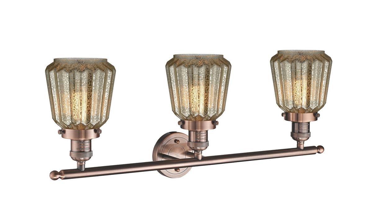 Innovations 205-AC-G146-LED LED Bath Vanity, Antique Copper