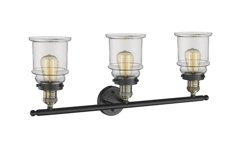Innovations 205-BAB-G182 Three Light Bath Vanity, Black Antique Brass