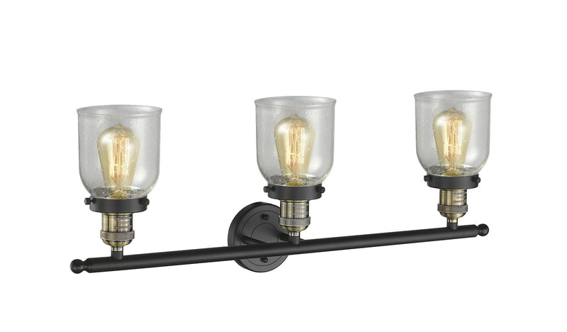 Innovations 205-BAB-G54 Three Light Bath Vanity, Black Antique Brass