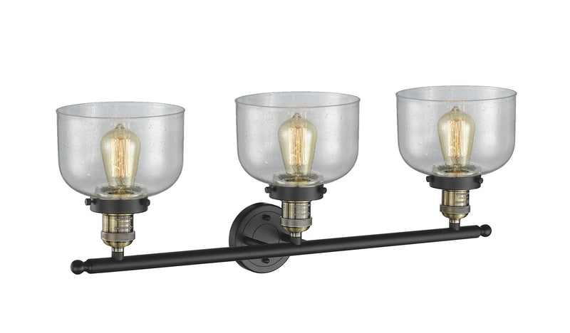 Innovations 205-BAB-G74 Three Light Bath Vanity, Black Antique Brass
