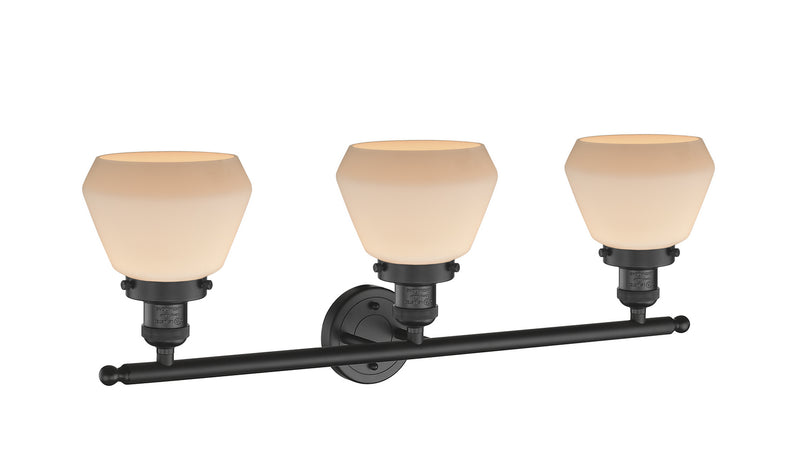 Innovations 205-BK-G171 Three Light Bath Vanity, Matte Black
