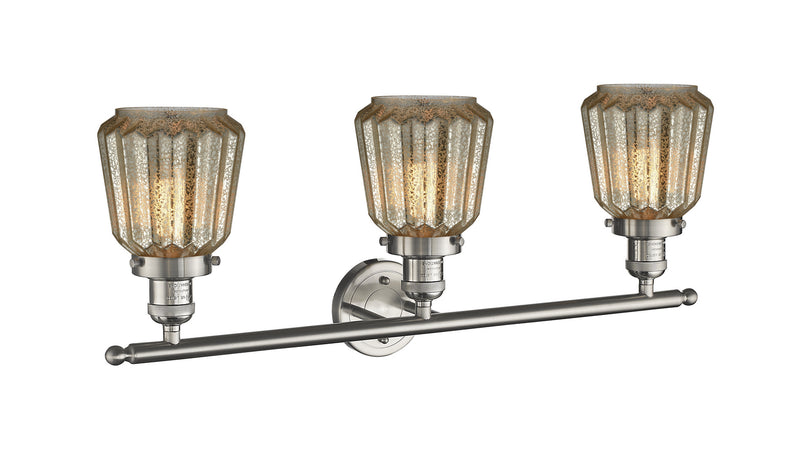 Innovations 205-SN-G146-LED LED Bath Vanity, Brushed Satin Nickel