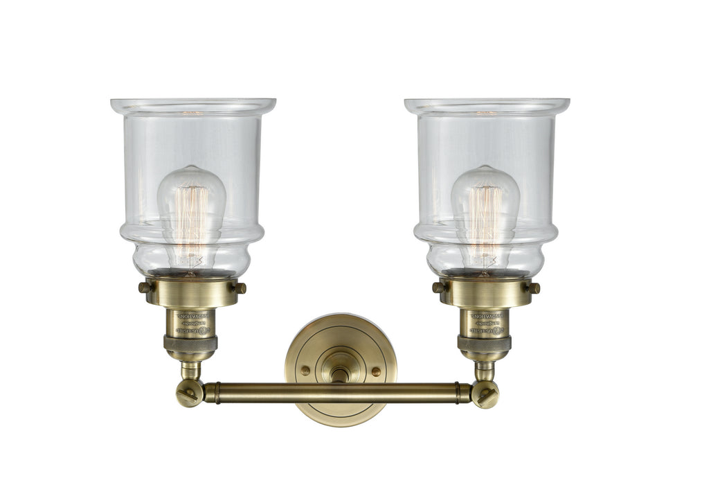 Innovations 208-AB-G182-LED LED Bath Vanity, Antique Brass