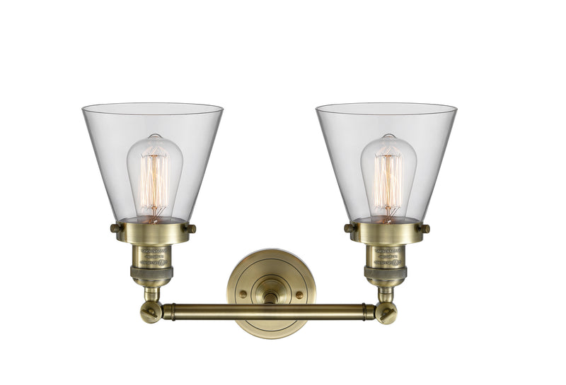 Innovations 208-AB-G62-LED LED Bath Vanity, Antique Brass