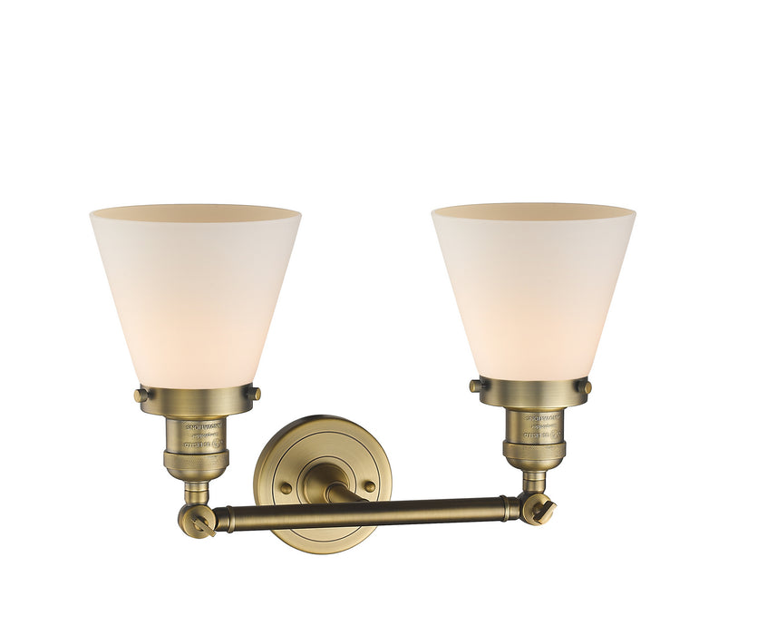 Innovations 208-BB-G61-LED LED Bath Vanity, Brushed Brass