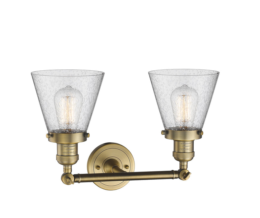 Innovations 208-BB-G64-LED LED Bath Vanity, Brushed Brass
