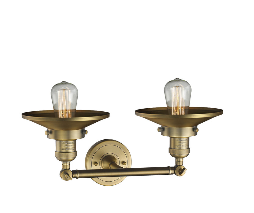 Innovations 208-BB-M4-LED LED Bath Vanity, Brushed Brass
