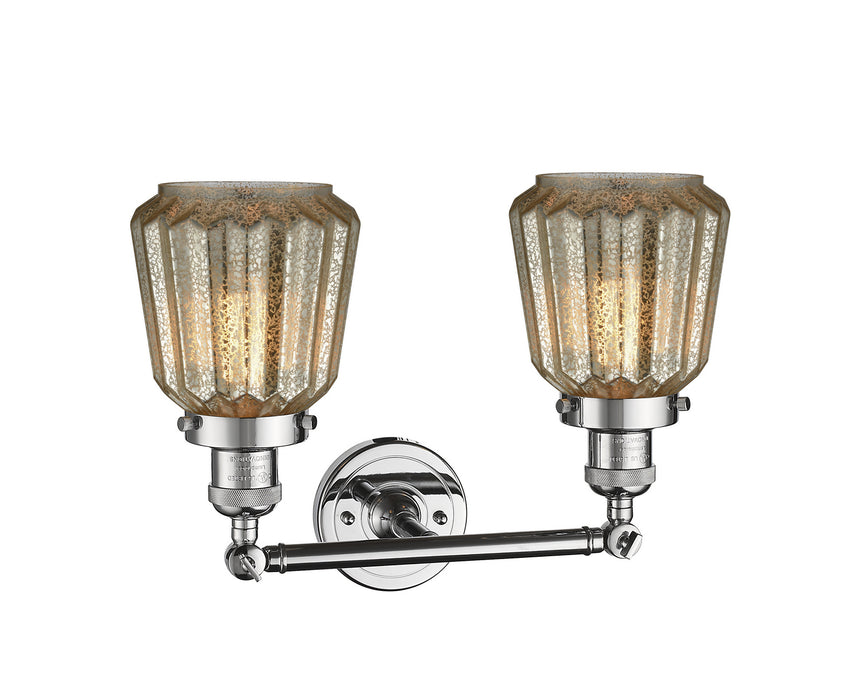 Innovations 208-PC-G146-LED LED Bath Vanity, Polished Chrome