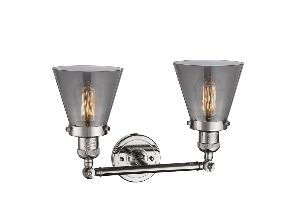 Innovations 208-PN-G63-LED LED Bath Vanity, Polished Nickel