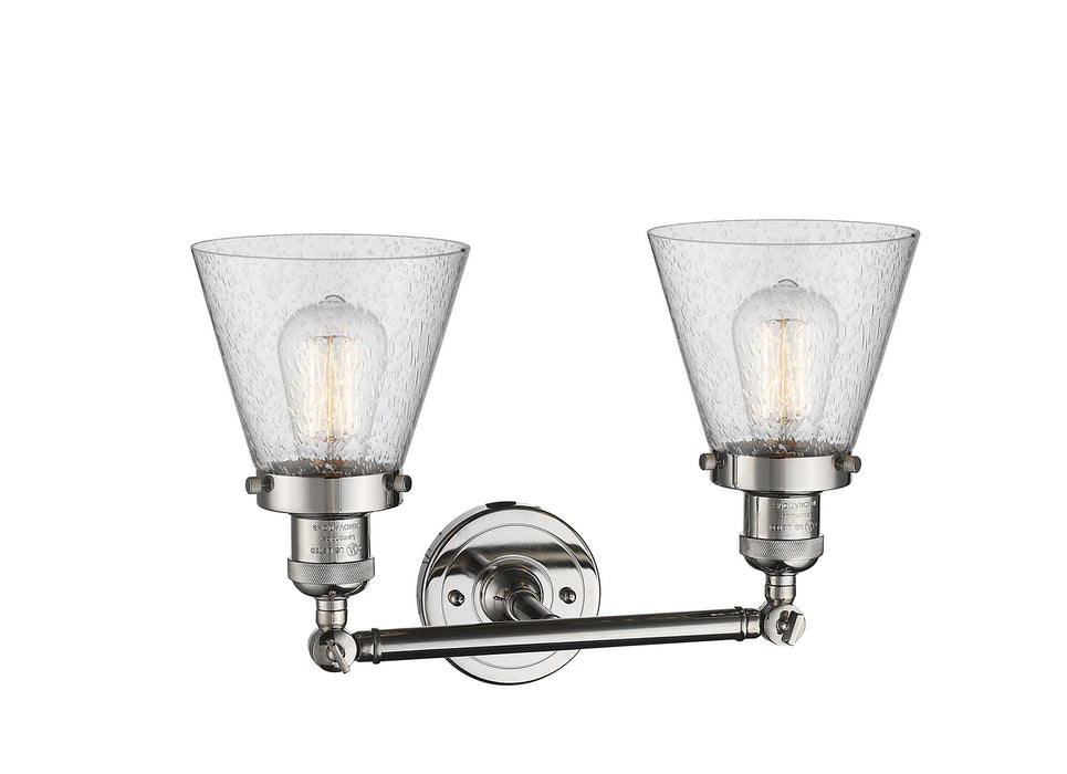 Innovations 208-PN-G64-LED LED Bath Vanity, Polished Nickel