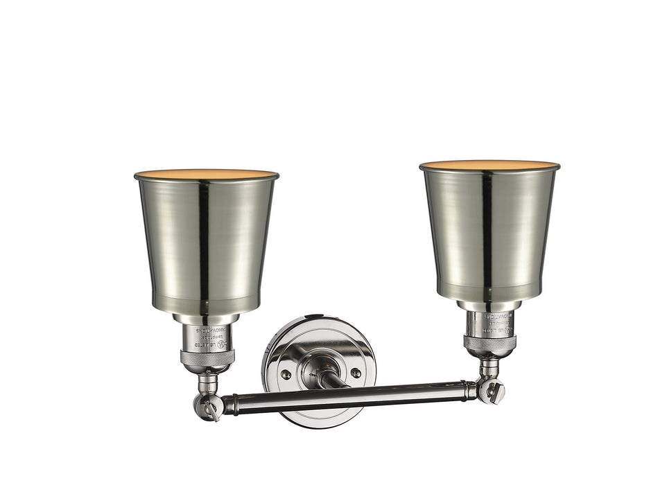 Innovations 208-PN-M9-LED LED Bath Vanity, Polished Nickel