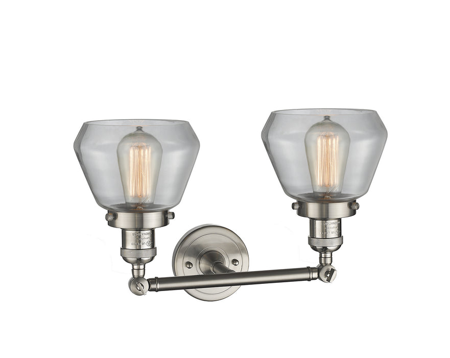 Innovations 208-SN-G172-LED LED Bath Vanity, Brushed Satin Nickel