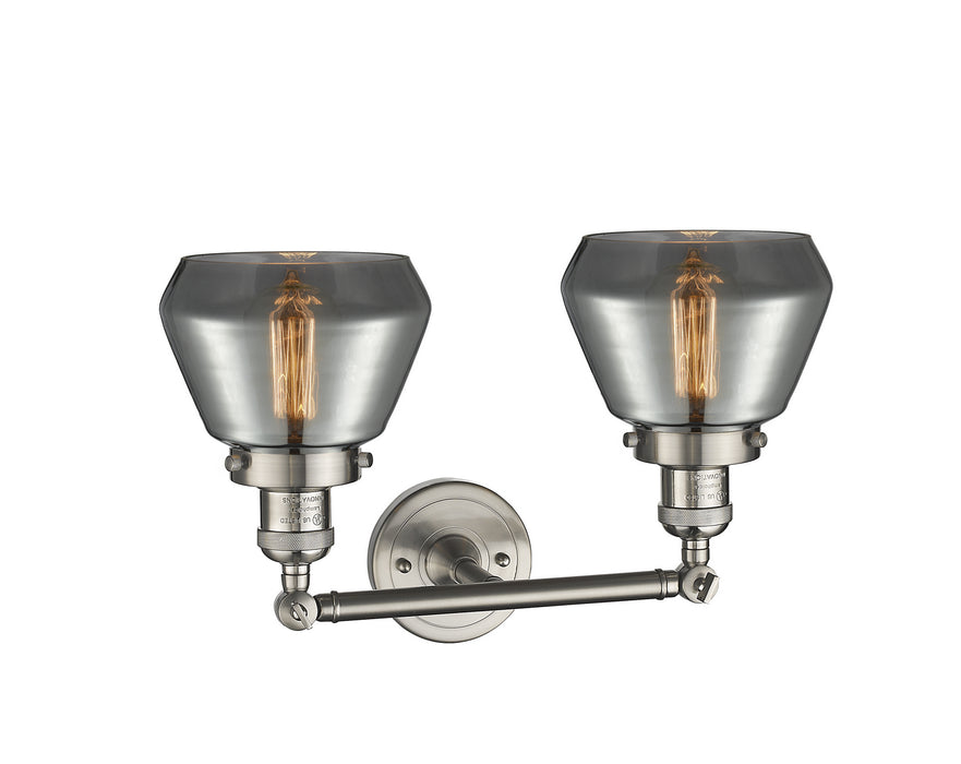 Innovations 208-SN-G173-LED LED Bath Vanity, Brushed Satin Nickel