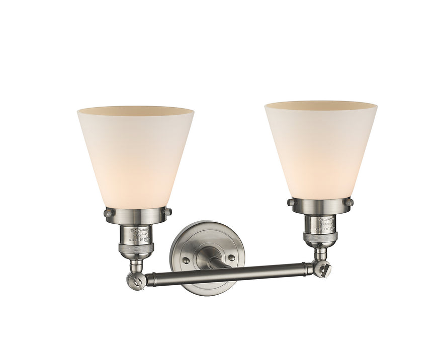 Innovations 208-SN-G61-LED LED Bath Vanity, Brushed Satin Nickel